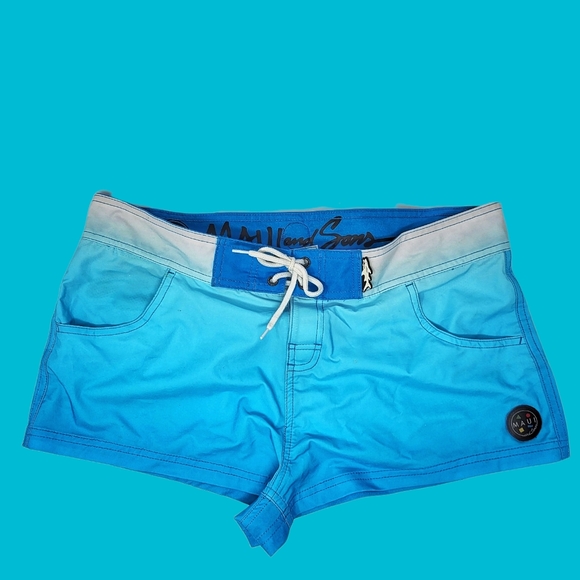 Maui and Sons Ladies Swim Trunks size L. - Picture 1 of 6